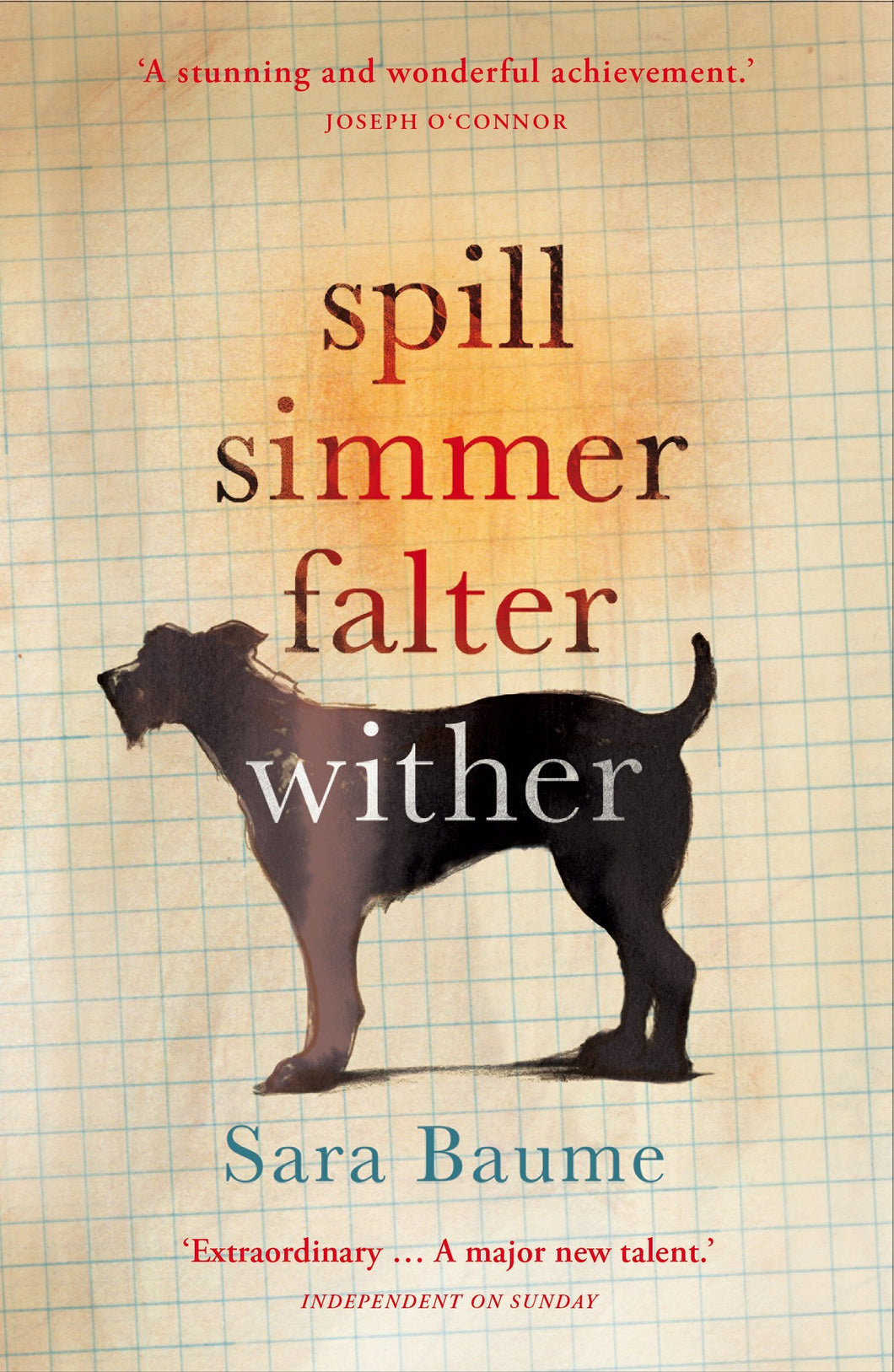 SPILL SIMMER FALTER WITHER