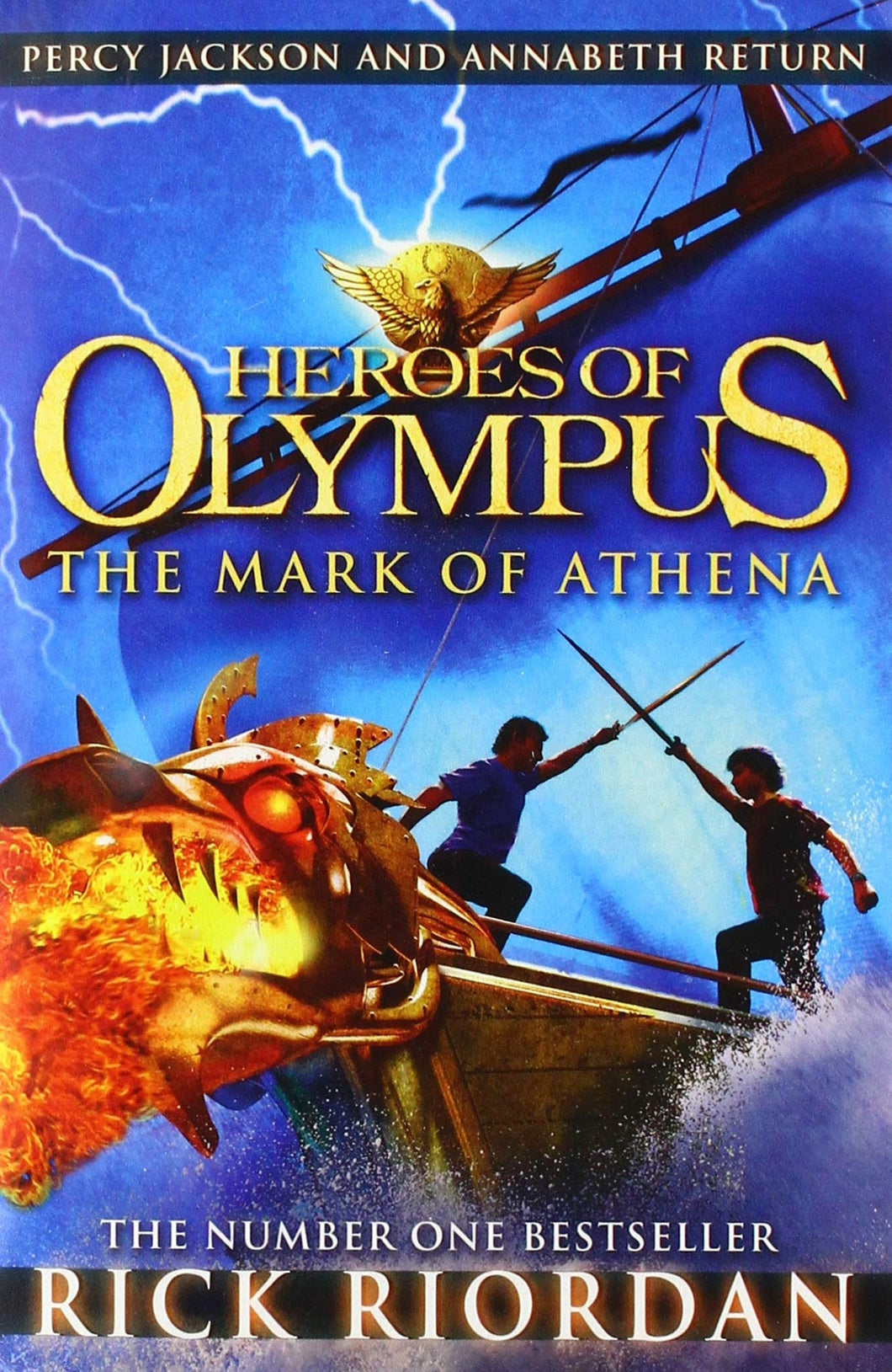 THE HEROES OF OLYMPUS: THE MARK OF ATHENA