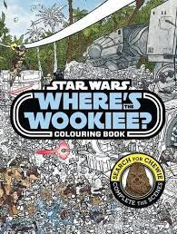 STAR WARS: WHERE'S THE WOOKIE COLOURING BOOK