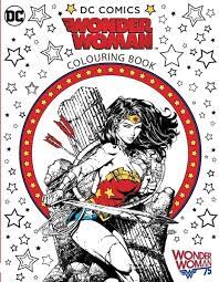 DC WONDER WOMAN COLOURING BOOK