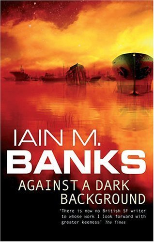 AGAINST A DARK BACKGROUND