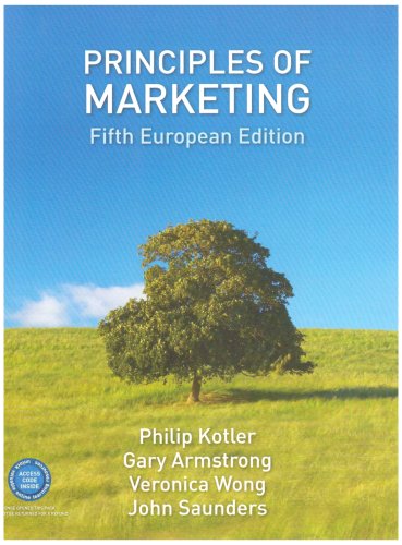 Principles Of Marketing Fifth European Edition
