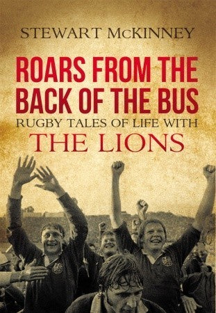 ROARS FROM THE BACK OF THE BUS