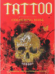 TATTOO COLOURING BOOK