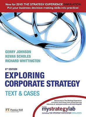 EXPLORING CORPORATE STRATEGY WITH MYSTRATEGYLAB TEXT&CASES ED 8