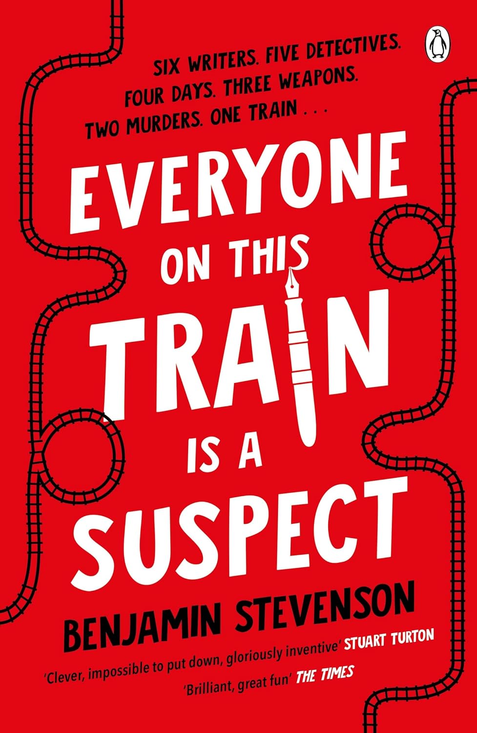 EVERYONE ON THIS TRAIN IS A SUSPECT