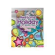 MY AWESOME HOLIDAY COLOURING BAG