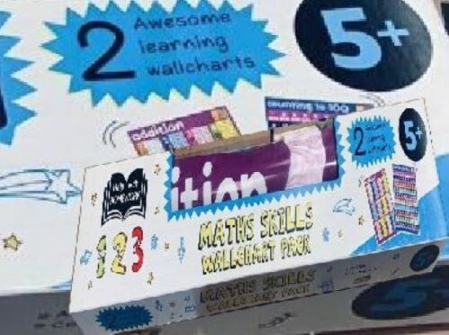 Maths Skills Wallchart Pack