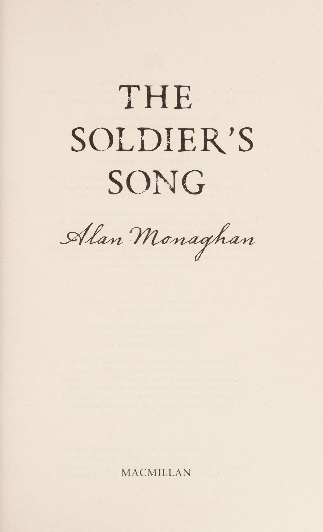 The Soldiers Song