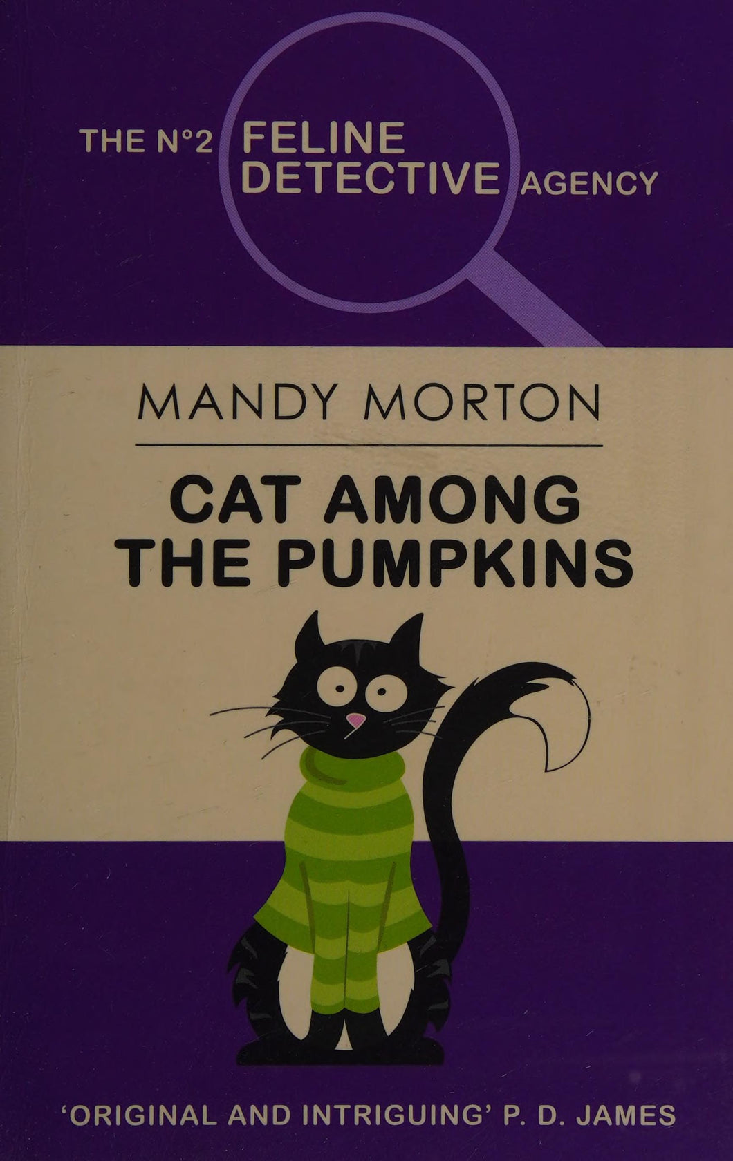 Cat Among The Pumpkins