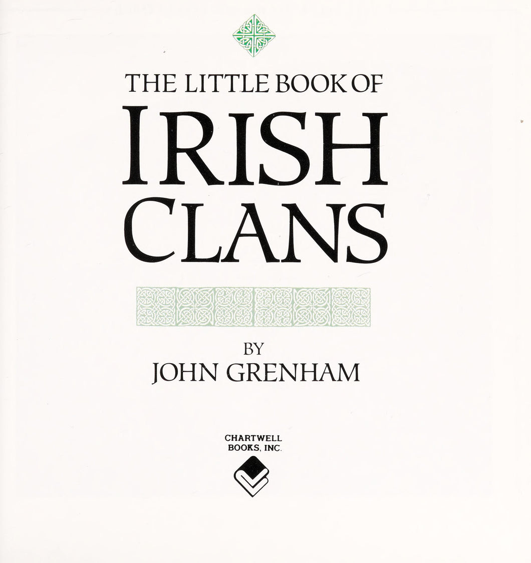 The Little Book Of Irish Clans