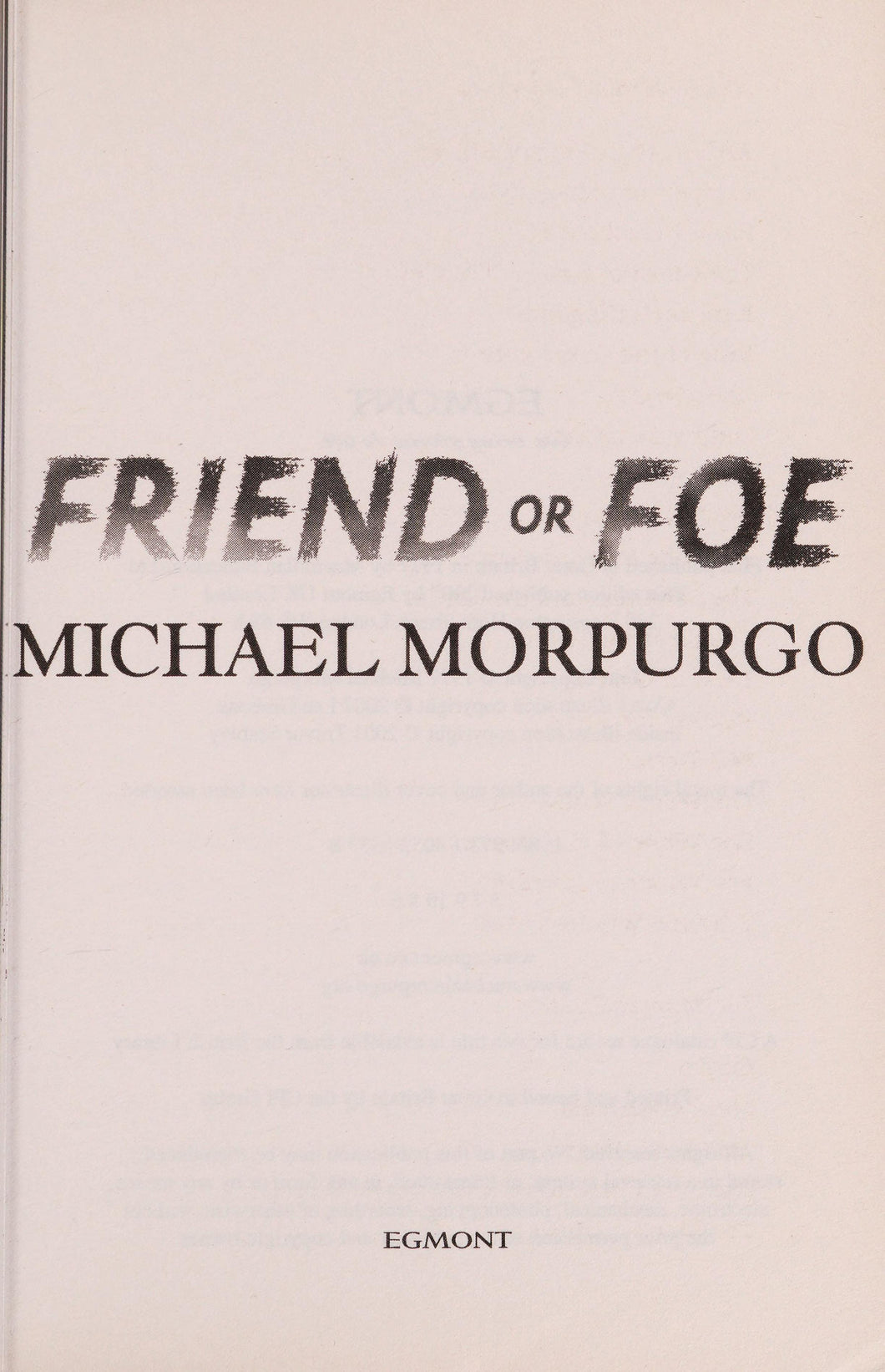 Friend Or Foe