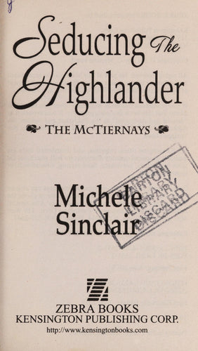 Seducing The Highlander