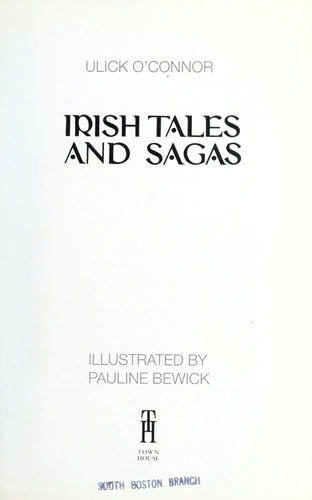 Irish Tales And Sagas