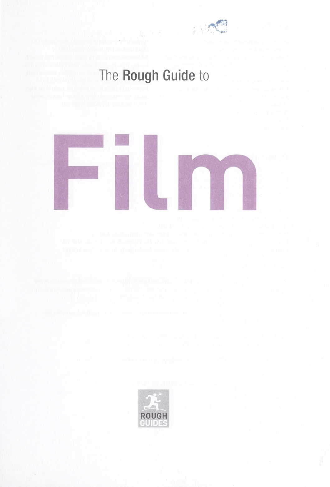 The Rough Guide To Film