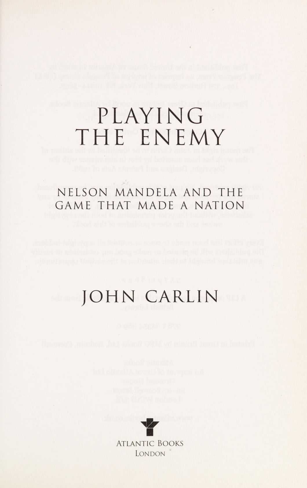 Playing The Enemy