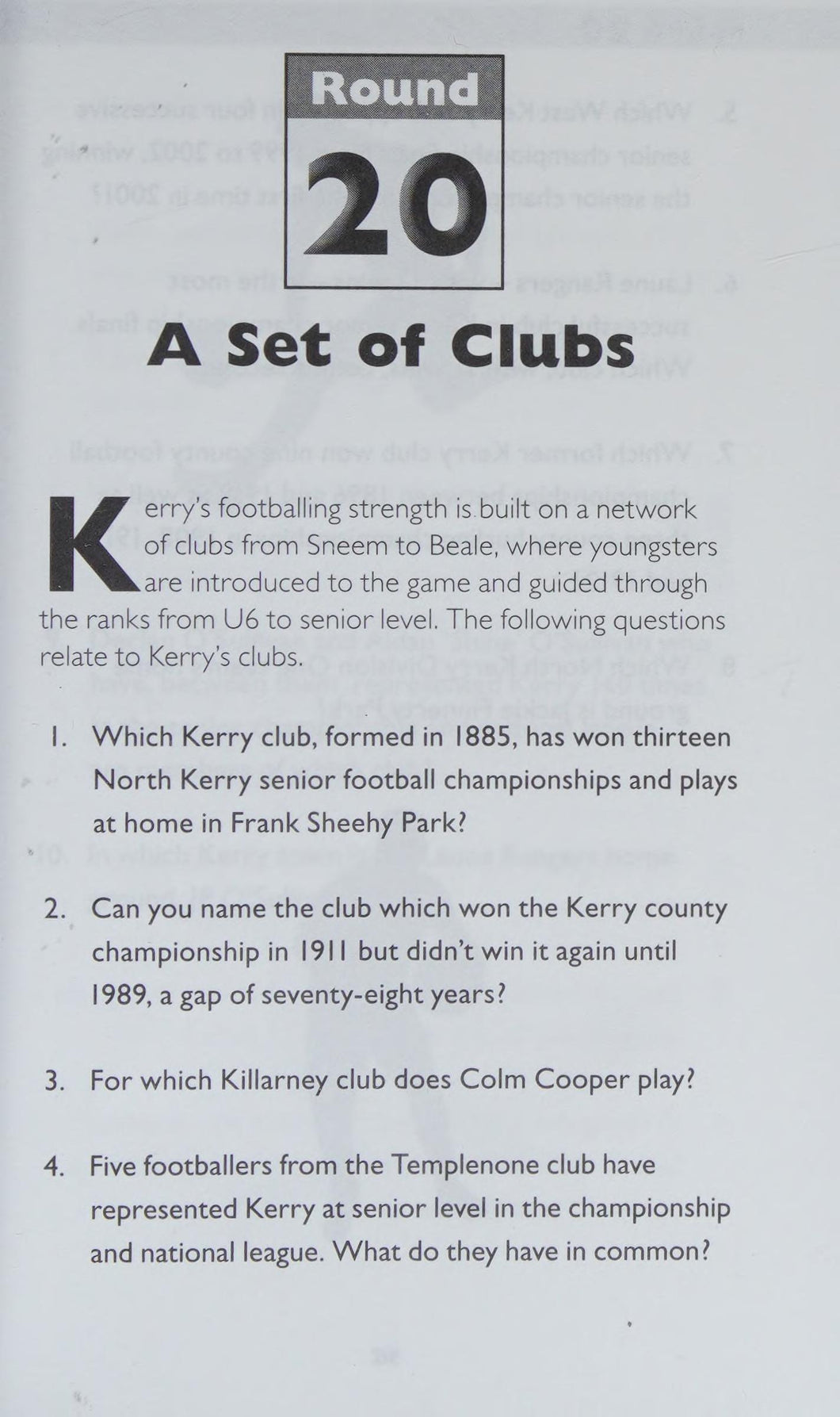 The Gaelic Games