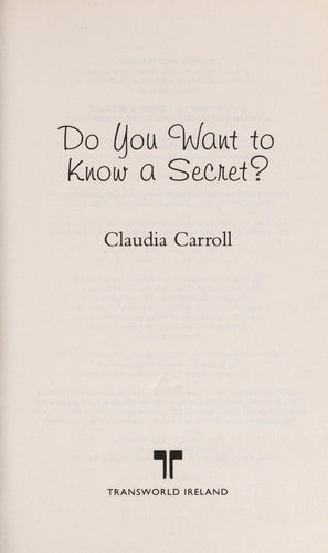 Do You Want To Know A Secret?