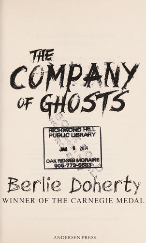 The Company Of Ghosts