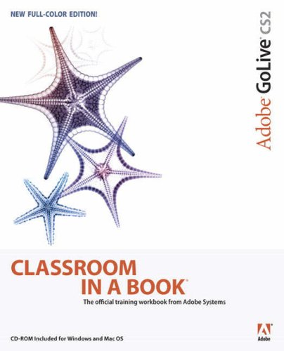 Adobe Golive Cs2 Classroom In A Book