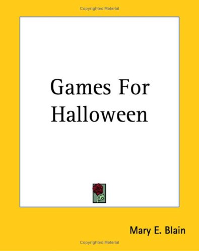 Games For Halloween