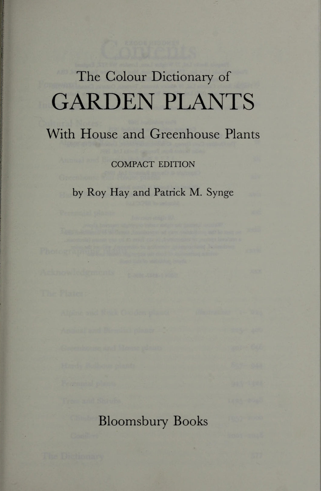 Garden Plants